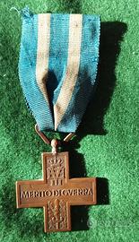 Croce al merito di guerra Vittorio Emanuele III Re