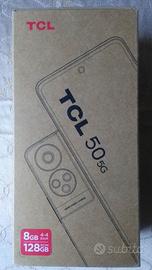 Smartphone 5G 6,6" TCL50 8GB/128GB in garanzia