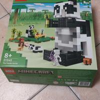 LEGO Minecraft 21245 Il Rifugio dei Panda completo