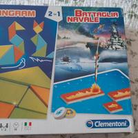 Gioco da tavola 2 In 1 Tangram & Battaglia Navale