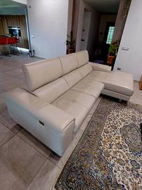 Divano in vera pelle
