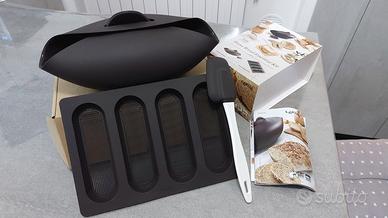 Home Bread Kit.Stampi in silicone Pane Lekué NUOVO