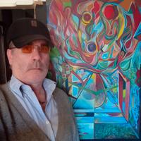 Quadro moderno olio su tela cm 70x90