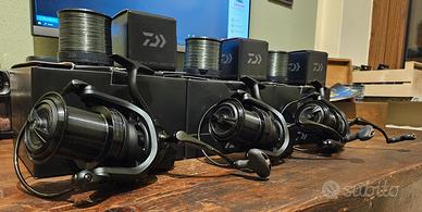 TRE MULINELLI DAIWA BASIA 45 SCW QD COME NUOVI