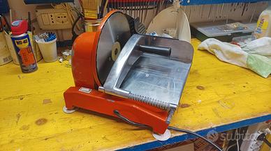 affettatrice vintage funzionante anni 70 arancione