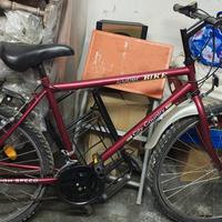 bicicletta da uomo mai usata 