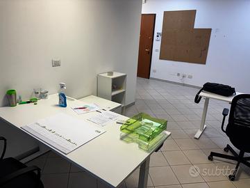 Ufficio nuovo arredato con garage