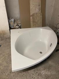 Vasca da Bagno Angolare 140x140 Dolomite