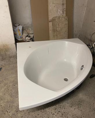 Vasca da Bagno Angolare 140x140 Dolomite