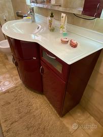 Mobile bagno più colonna