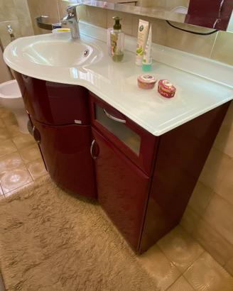 Mobile bagno più colonna