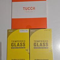 TUCCH Cover per iPhone 11 + 5 vetri protettivi