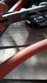 Imbrellone da giardino 4x3 con luce