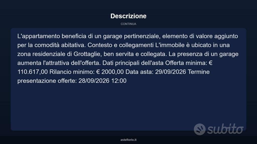 Appartamento – Grottaglie, Quartiere delle Ceramiche, Taranto - Vista 4
