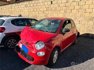 Fiat 500 1.0 Hybrid incidentata