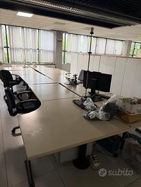 Postazioni operative ufficio modulari – open space
