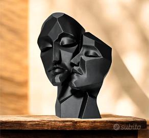 Decorazione arte statua astratta viso arredamento