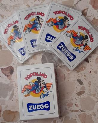 Carte da gioco Topolino Zuegg