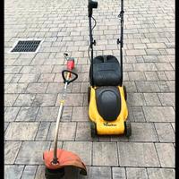 tagliaerba e decespugliatore elettrici