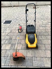 tagliaerba e decespugliatore elettrici