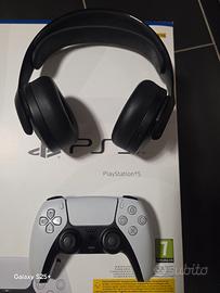 Joypad  e cuffie ps5 originale 