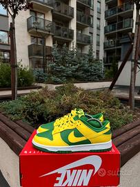 Nike dunk low Giallo verde 38