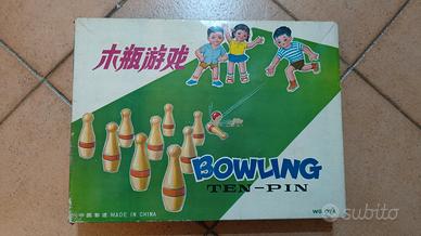 Bowling Ten-Pin. Gioco vintage anni 70.