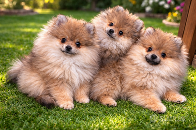 Cucciolata volpino pomerania pedigree