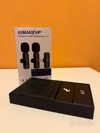 Microfoni Lavalier Wireless IUMAKEVP