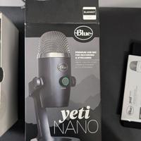 Microfono Blue yeti nano - nero