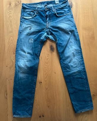Jeans uomo con patch (+) People tg. 32