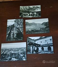 set cartoline varie località  vintage b/n