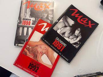 Calendari Max 1990 1991 1992 top model