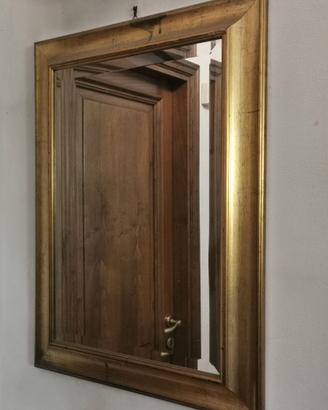 Specchio cornice oro