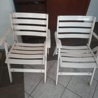 sedie legno pieghevoli da giardino