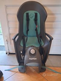 seggiolino bici posteriore con ammortizzatore 