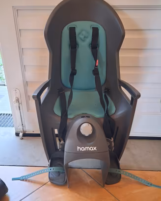 seggiolino bici posteriore con ammortizzatore 