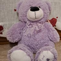 Peluche orsetto lilla