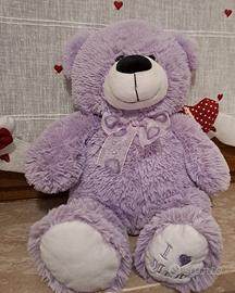 Peluche orsetto lilla