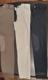Set pantaloni equitazione decathlon 14 anni