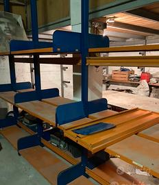 Scaffalie verniciati  di qualità per garage