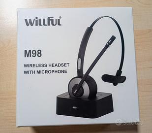 Cuffie bluetooth Wilful M98 senza filo auricolare 