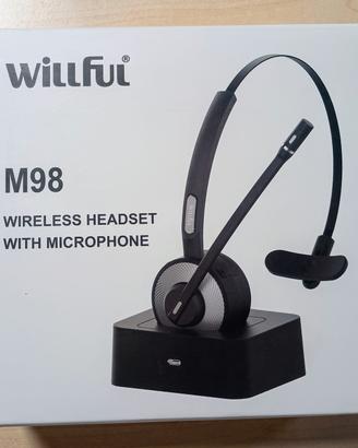 Cuffie bluetooth Wilful M98 senza filo auricolare 