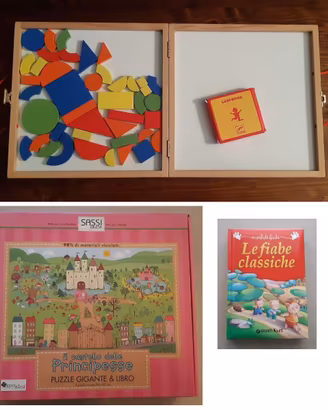 Giochi ed intrattenimento per bambini dai 3 anni.