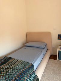 Letto contenitore una piazza