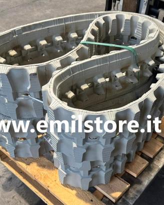 Cingoli in gomma antitraccia