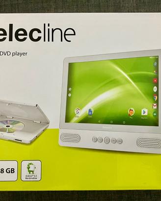 Lettore dvd portatile con tablet Android nuovo