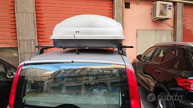 Baule box tetto auto