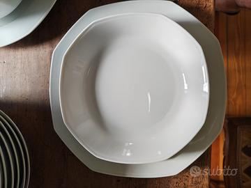 servizio piatti porcellana francese set 64 pezzi