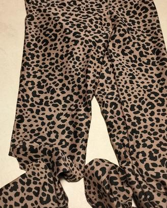 leggins maculati Decathlon 